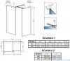 Radaway Modo New Black III kabina Walk-in 130x100x200 szkło przejrzyste 389134-54-01/389104-54-01/389000-54
